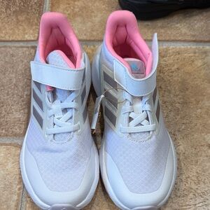Adidas Kids Sneakers in White and Pink